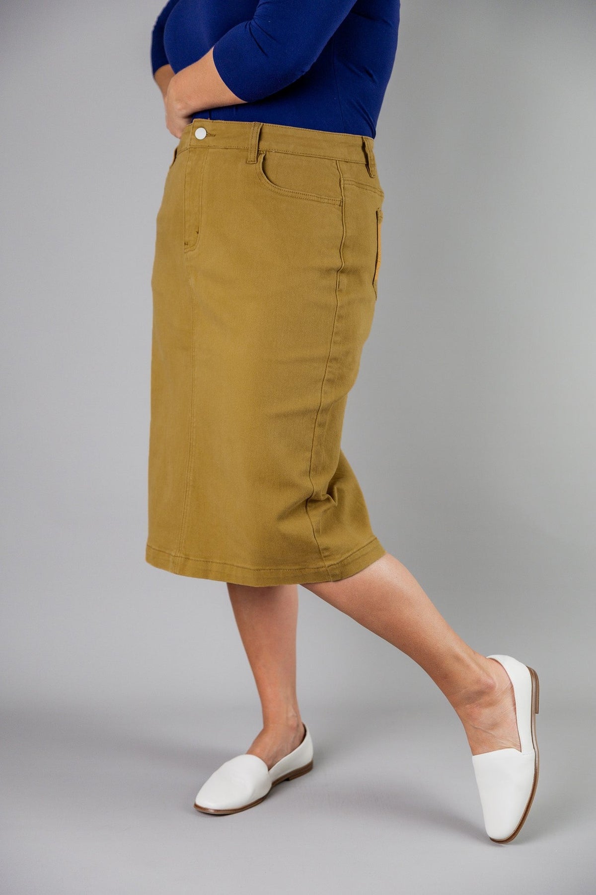 27" Denim Skirts
