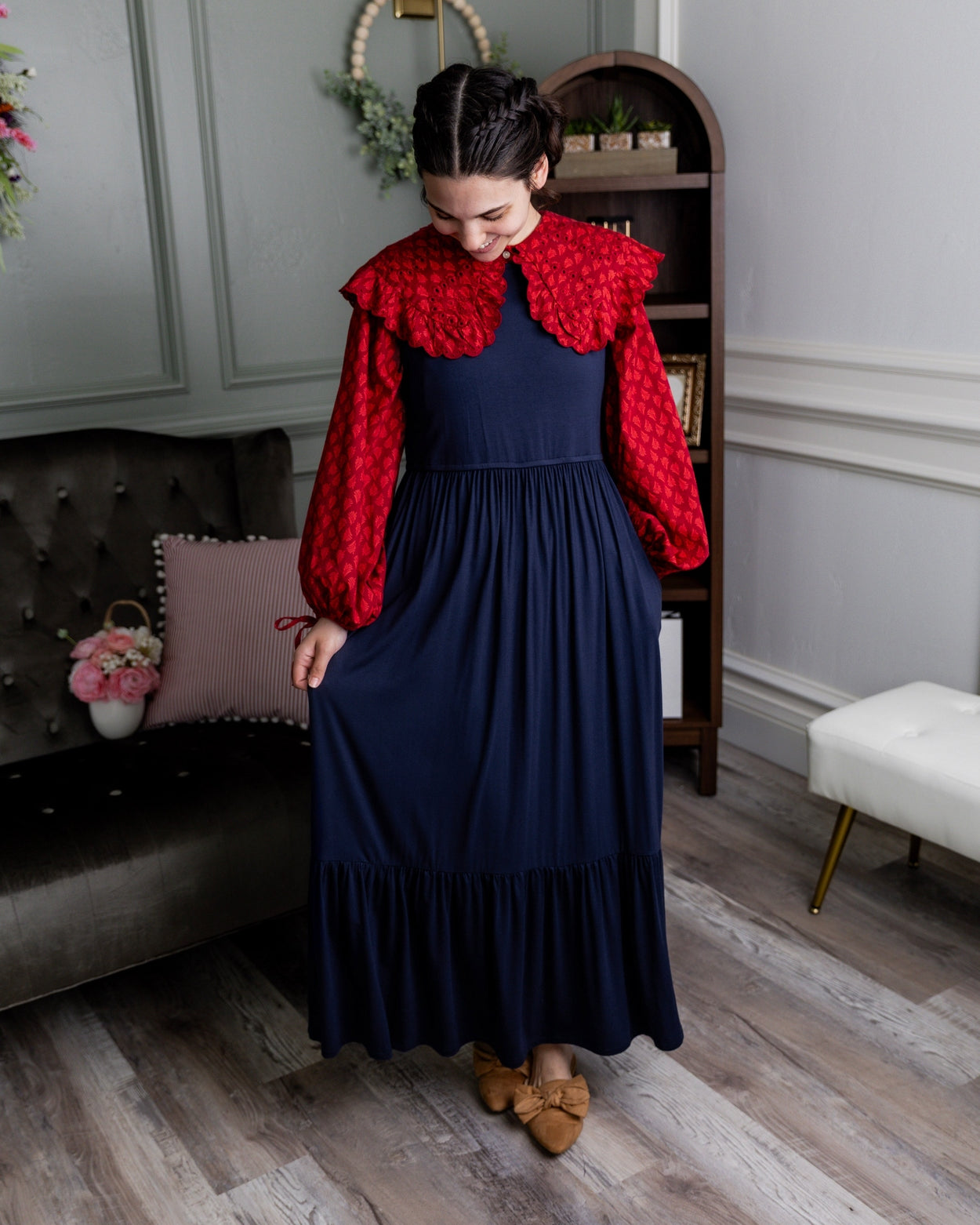 Modest Sleeveless Dresses for Girls & Women | Nuggles 'NUGGLES Modest Sleeveless Dresses for Girls & Women | Nuggles 'NUGGLES