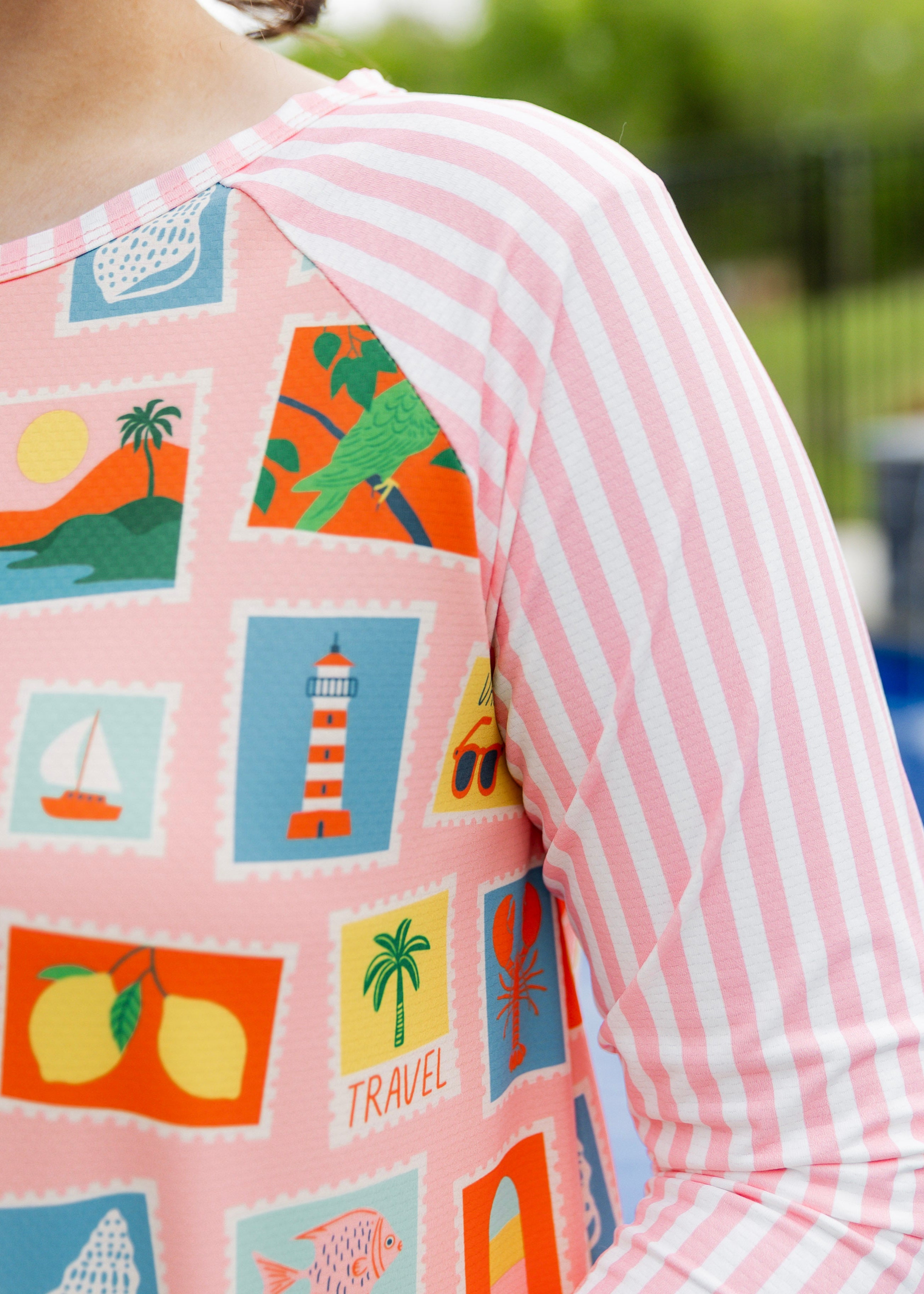 modest midi sport swim dress prints mommy and me 