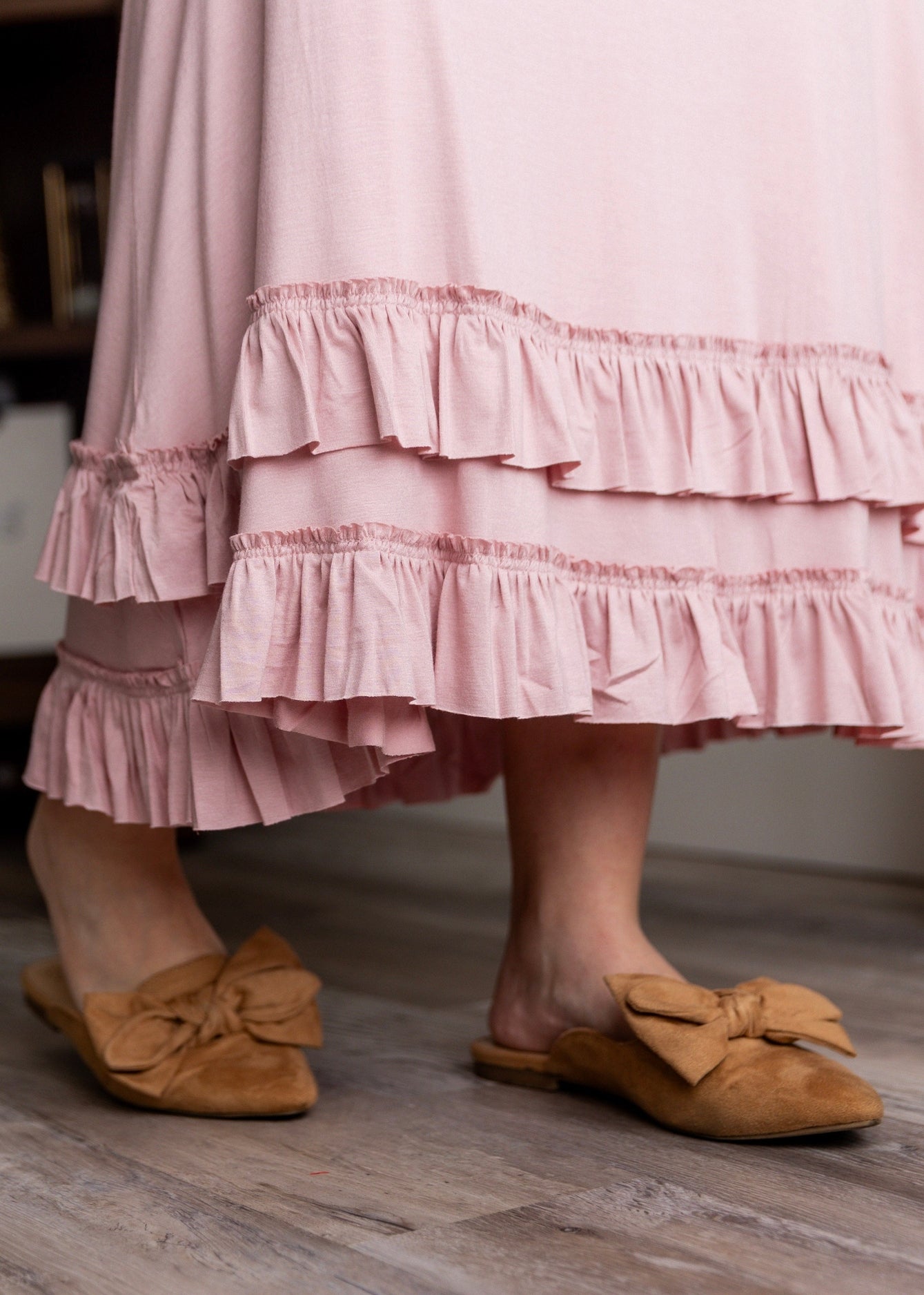 Callie Skirt in Baby Pink - Final Sale nuggles-clothing