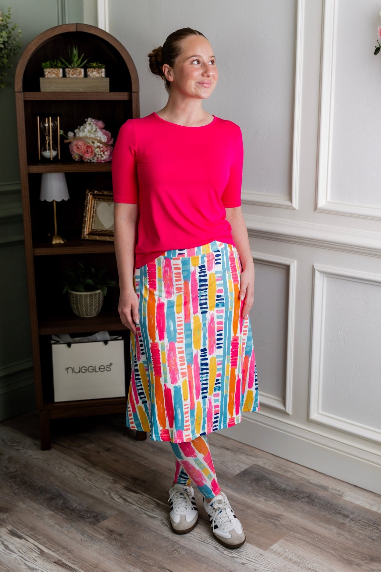 Tilly Sport Skirt in Color Splash nuggles-clothing