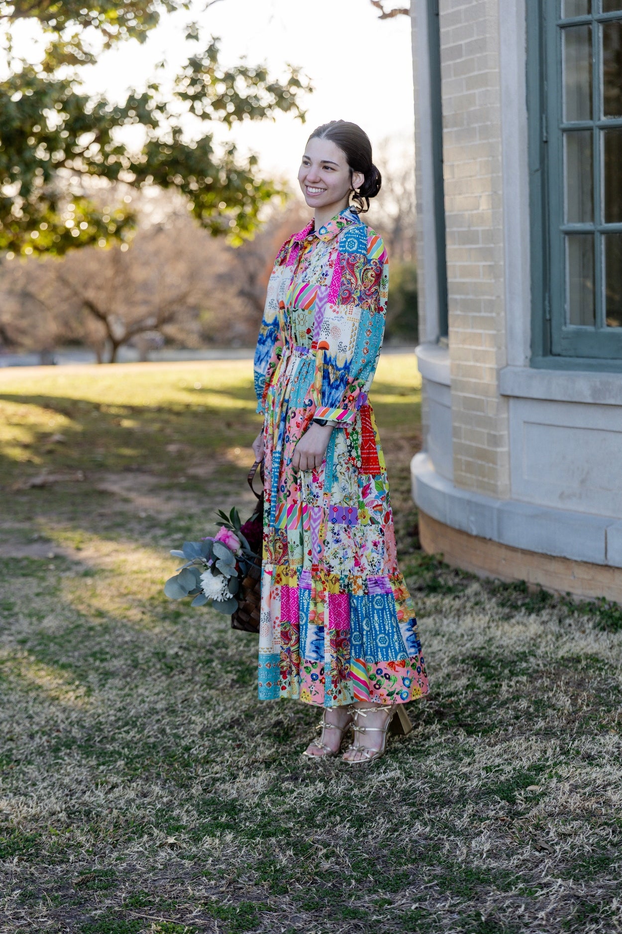 leila maxi dress Leila Dress in Keepsake Quilt