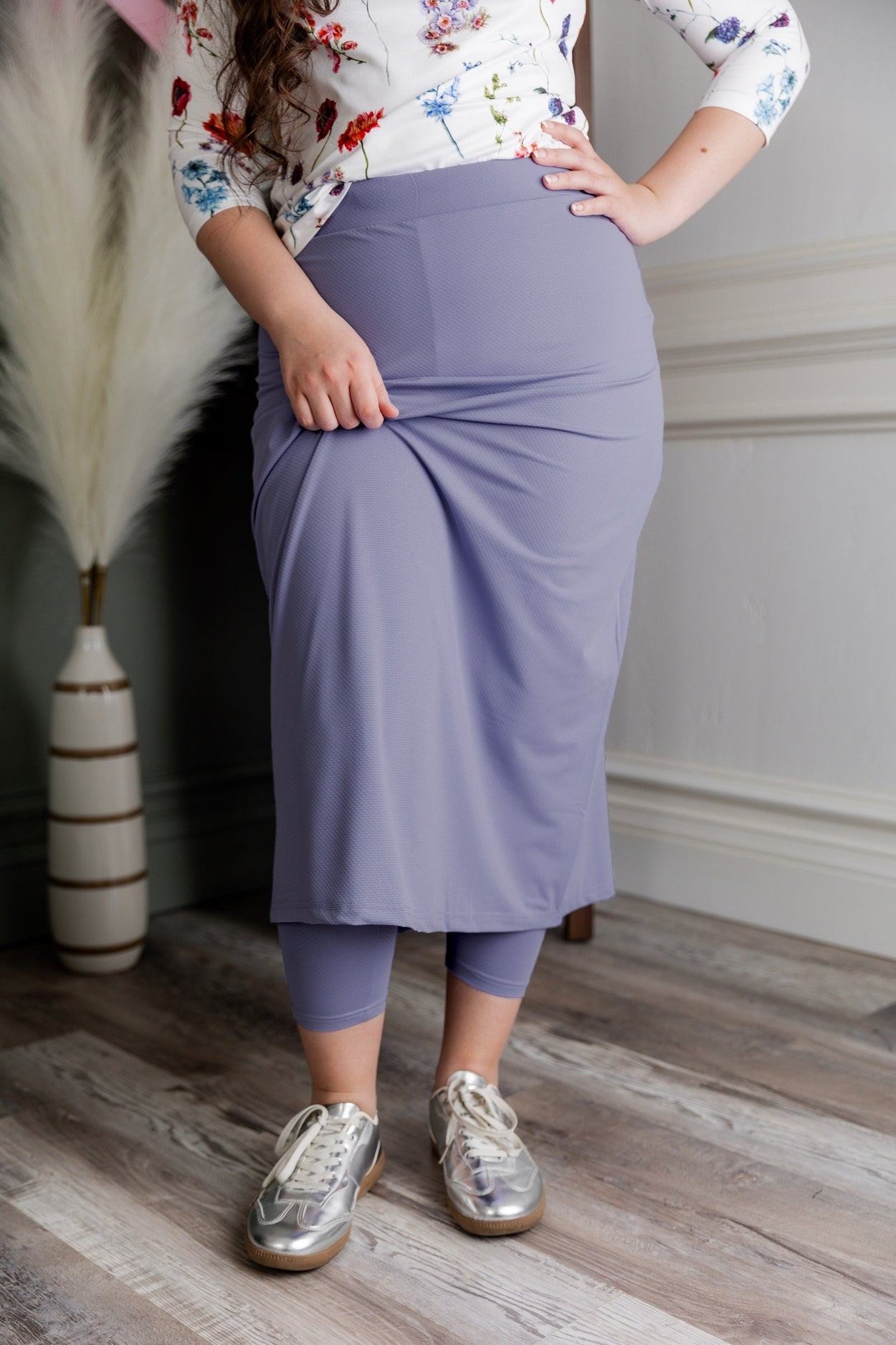 31" All-Sport Skirt in Pastel Purple nuggles-clothing