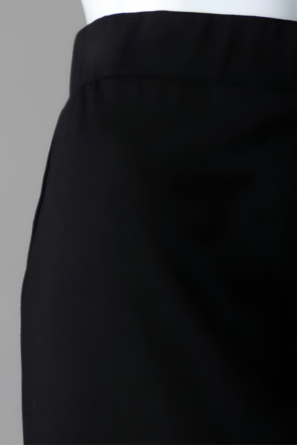 Model wearing Nuggles® Relaxed Midi Skirt in Black
