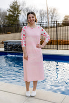 modest midi sport swim dress prints mommy and me 