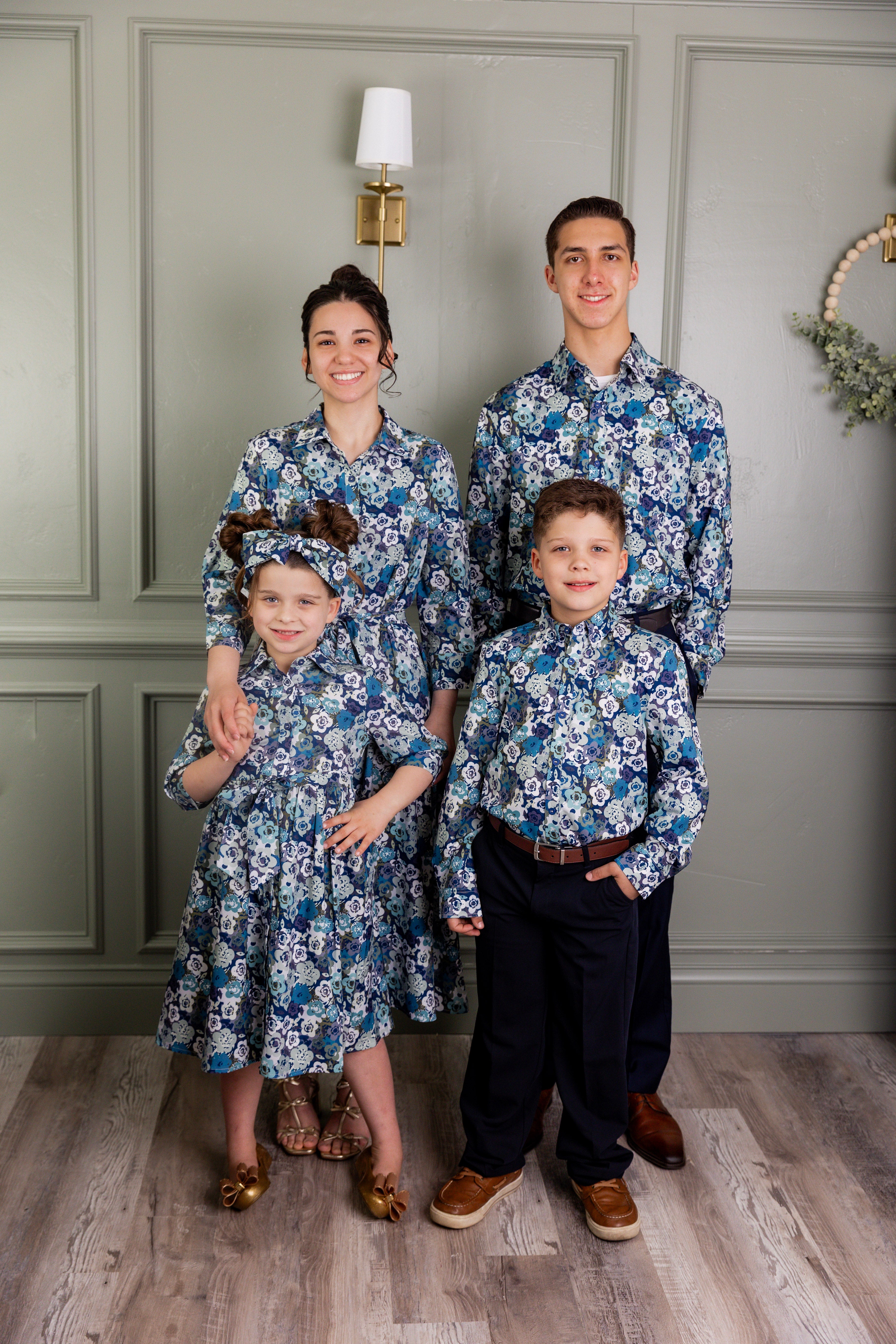 Models wearing our Nuggles®  Easter Collection in Storm Brush