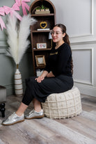 Model wearing Nuggles® 27" All-Sport Skirt in Black