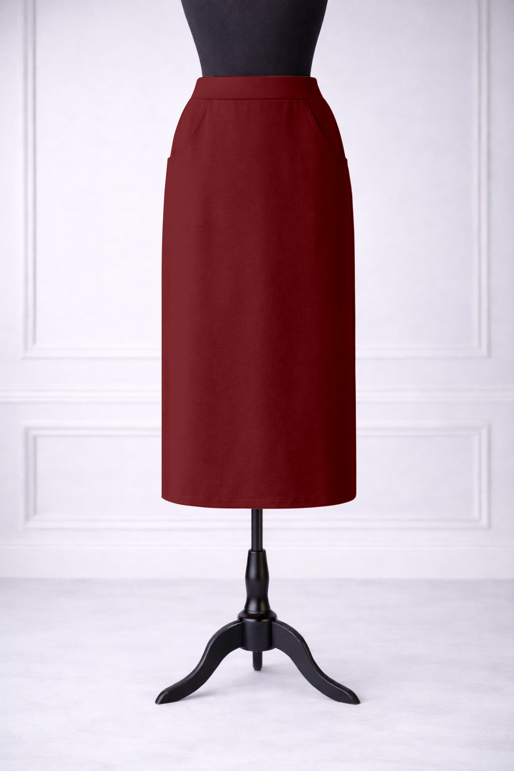 Our modest Nuggles® 31" Pocket Classic Skirt with front pockets”