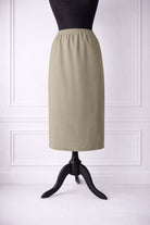 Nuggles® 31-inch classic skirt elastic waistband and straight silhouette