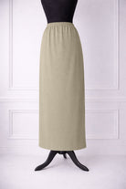 Nuggles® 36-inch classic skirt elastic waistband and straight silhouette