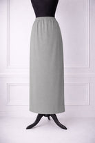 Nuggles® 36-inch classic skirt elastic waistband and straight silhouette