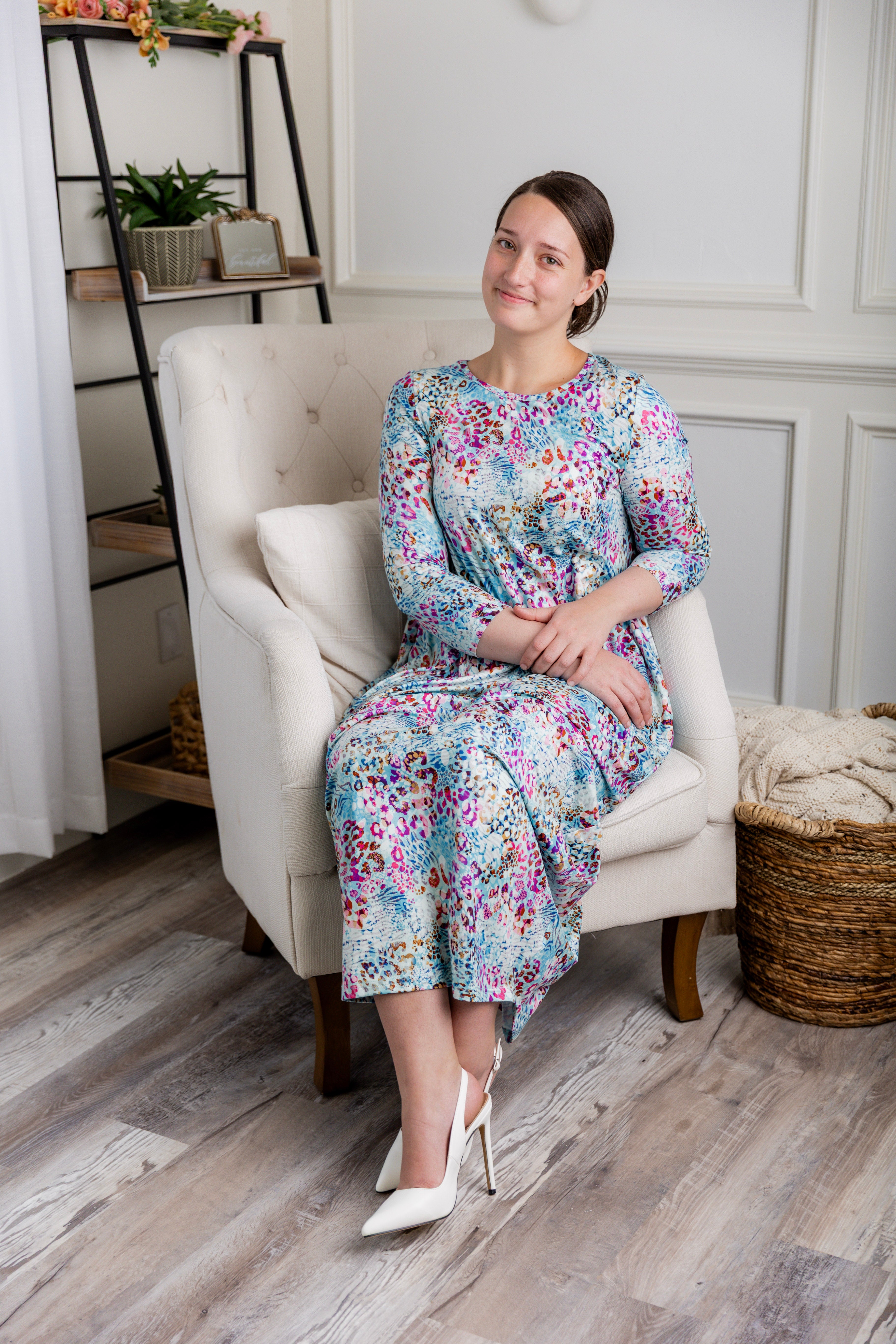 modest emma bubble dress pretty prints