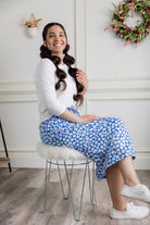 drawstring 31" t-skirt pretty prints