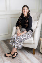 drawstring 31" t-skirt pretty prints