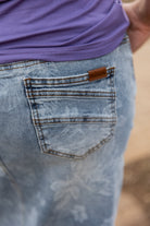 modest denim skirts in 31" length 