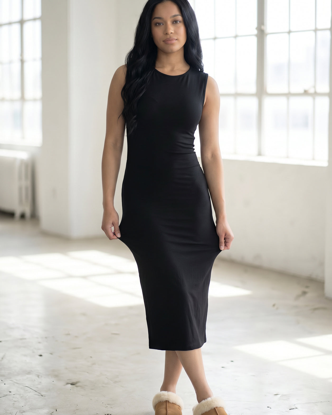 Modest Sleeveless Dresses for Girls & Women | Nuggles 'NUGGLES Modest Sleeveless Dresses for Girls & Women | Nuggles 'NUGGLES