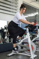 Model wearing Nuggles® 27" All-Sport Skirt in Black