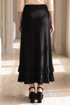 Model wearing Nuggles®  Callie Skirt in Black