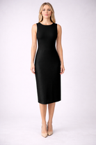 Women wearing a Tank Layering Slip in Black.