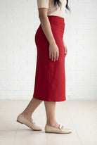 31" Relaxed Midi Skirt nuggles-clothing