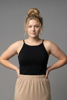 Model wearing Nuggles® Camisole in Black