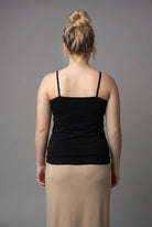 Model wearing Nuggles® Camisole in Black
