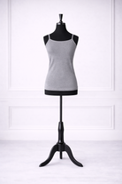 Front view of Nuggles® Essential Camisole in Light Heather