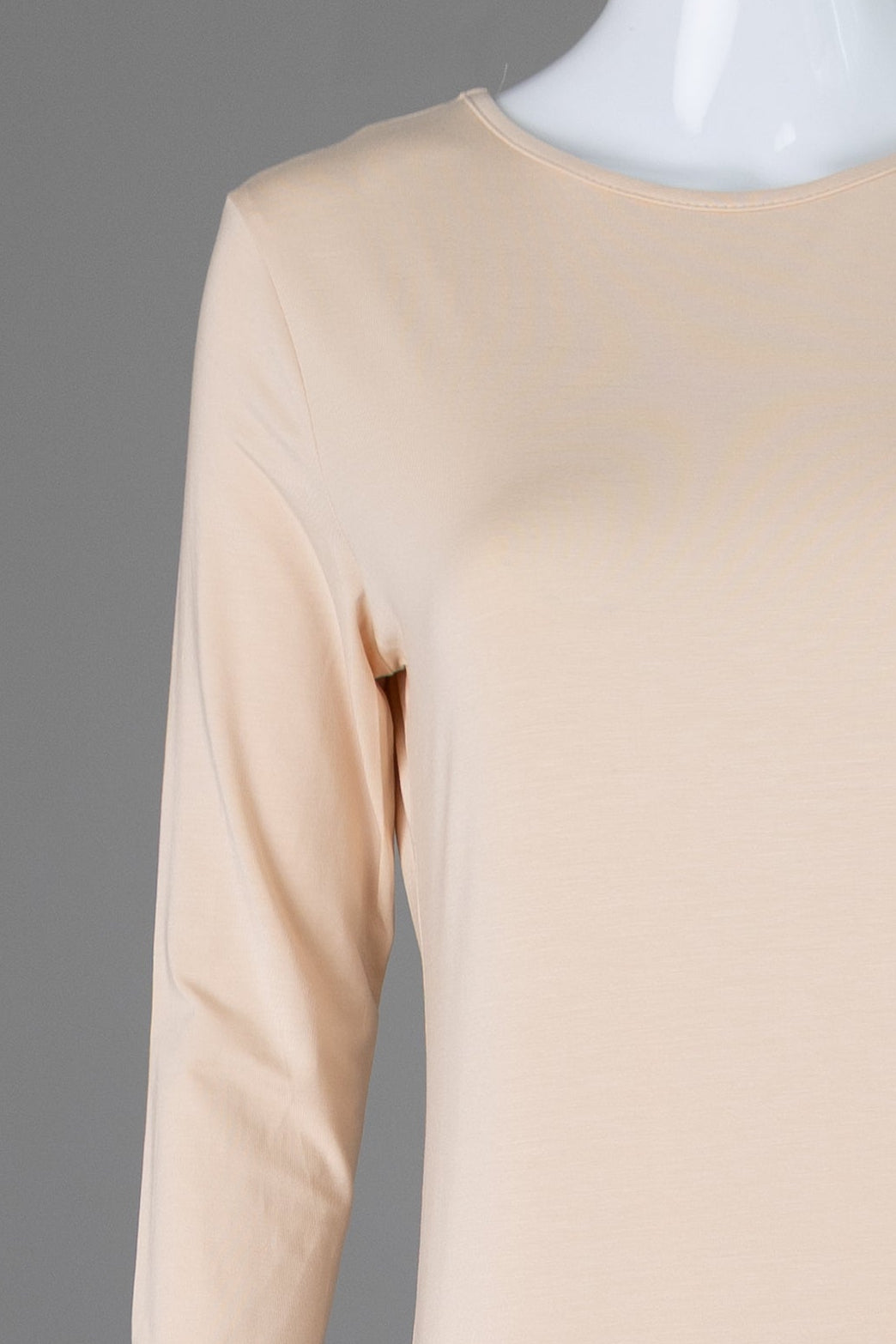 Model wearing Nuggles® Midi Layering Dress in Cream