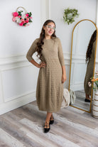 Nuggles® Cindy Bubble Dress in textured solid bubble knit.