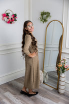 Nuggles® Cindy Bubble Dress in textured solid bubble knit.