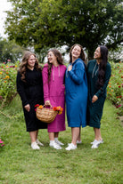 Modest hoodie dress by Nuggles®, soft and comfortable sweatshirt-style dress