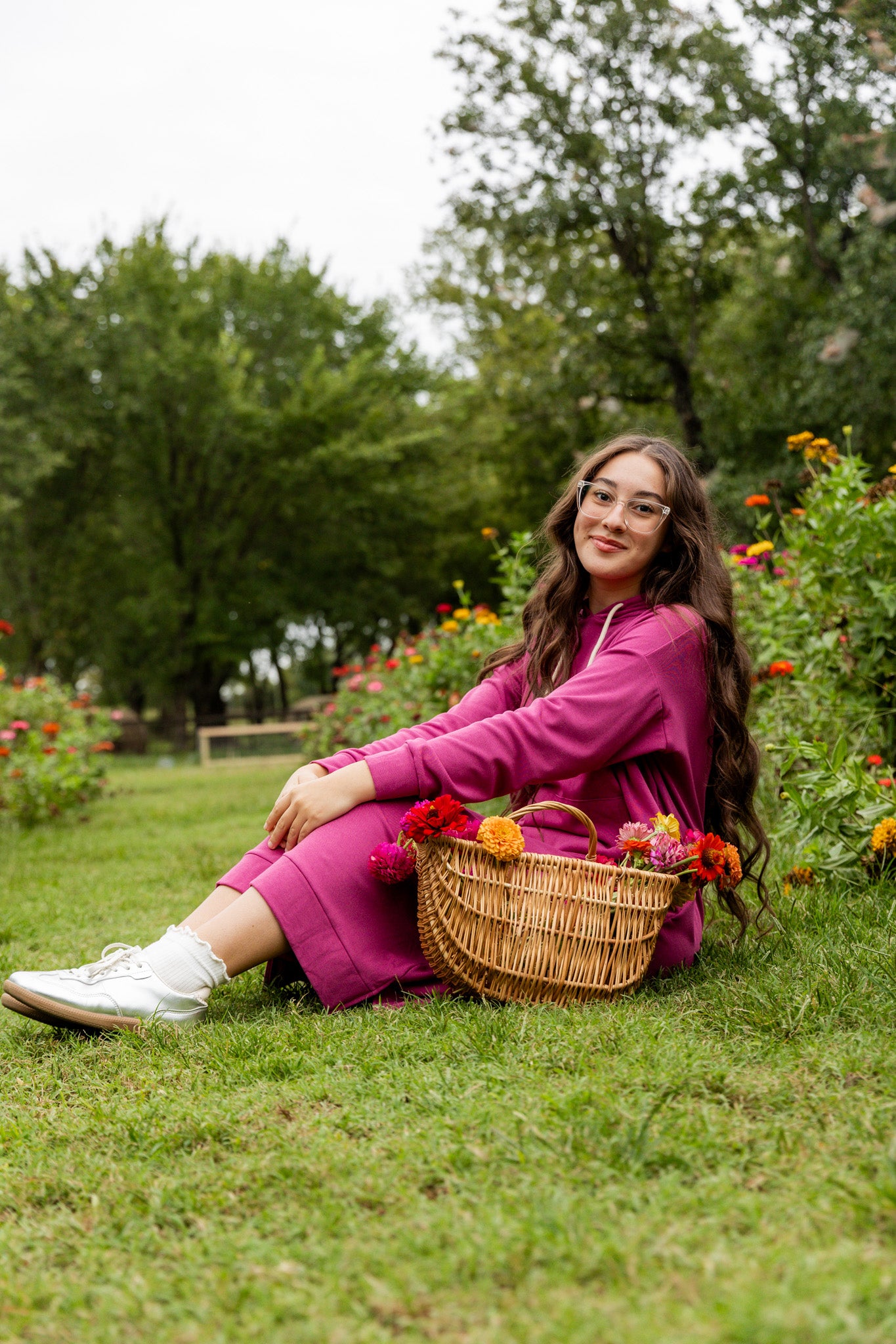 Modest hoodie dress by Nuggles®, soft and comfortable sweatshirt-style dress