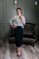 Nuggles® Misty Lounge Skirt styled for everyday wear with relaxed fit and elastic drawstring waist.