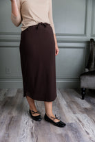 Nuggles® Misty Lounge Skirt styled for everyday wear with relaxed fit and elastic drawstring waist.
