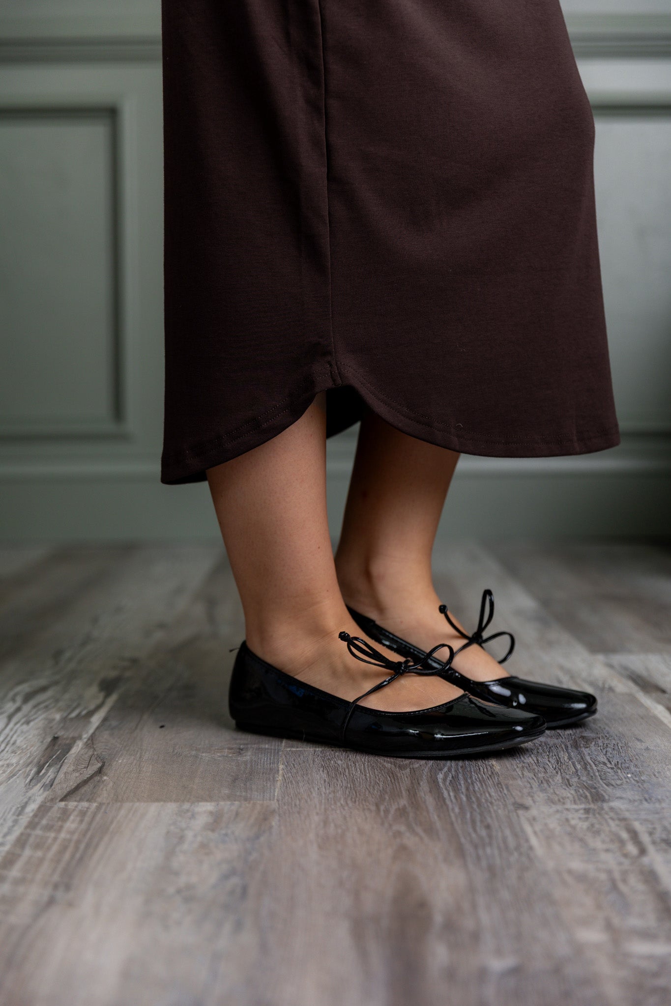 Nuggles® Misty Lounge Skirt styled for everyday wear with relaxed fit and elastic drawstring waist.