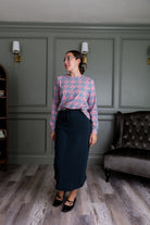 Nuggles® Misty Lounge Skirt styled for everyday wear with relaxed fit and elastic drawstring waist.