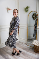 modest mommy and me gracie collection pretty prints swing dress