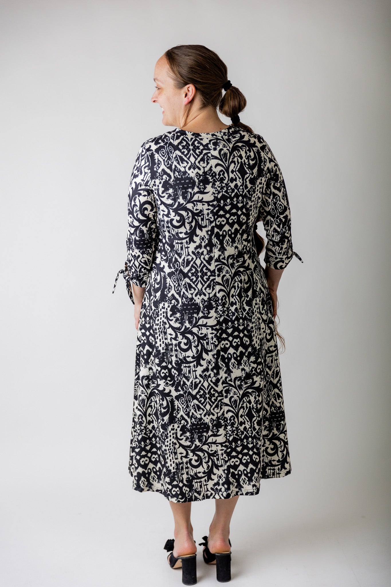 modest mommy and me gracie collection pretty prints swing dress
