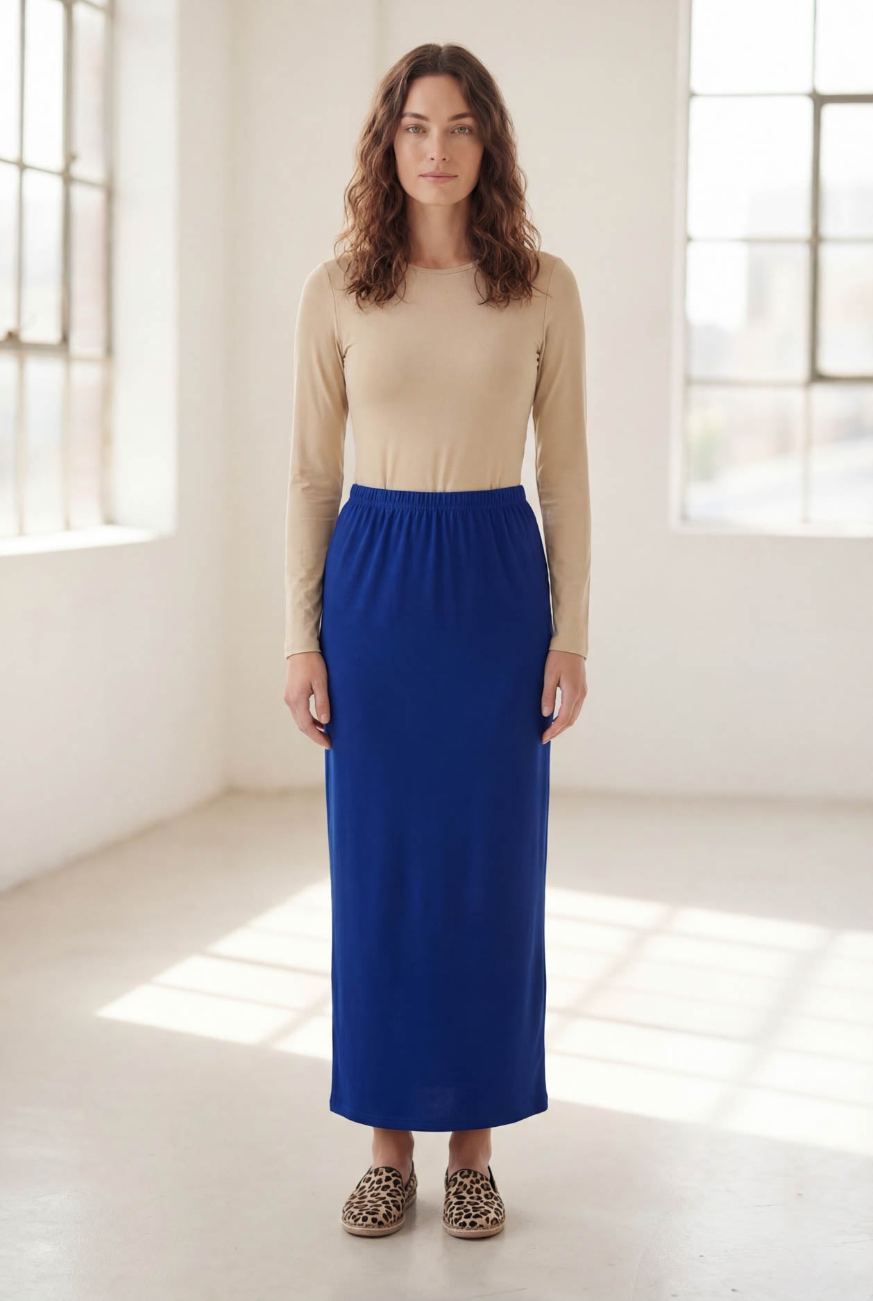 36" Classic Skirt in Dark Royal nuggles-clothing