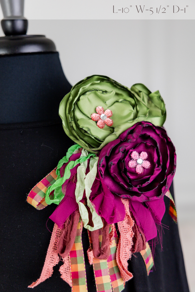 pretty flower pins