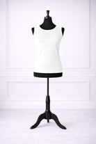 Front view of Nuggles® Essential Tank in White