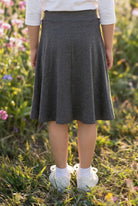 Model wearing Nuggles®  Girls' Athleisure Skirt
