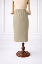 Our Nuggles® Girls' midi classic skirt in with elastic waistband and straight silhouette