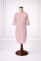 Stock Photo of our Nuggles® Girls' Layering Dress in Baby Pink