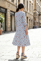 Model wearing Nuggles®  Hazel Dress in Sunday Bow
