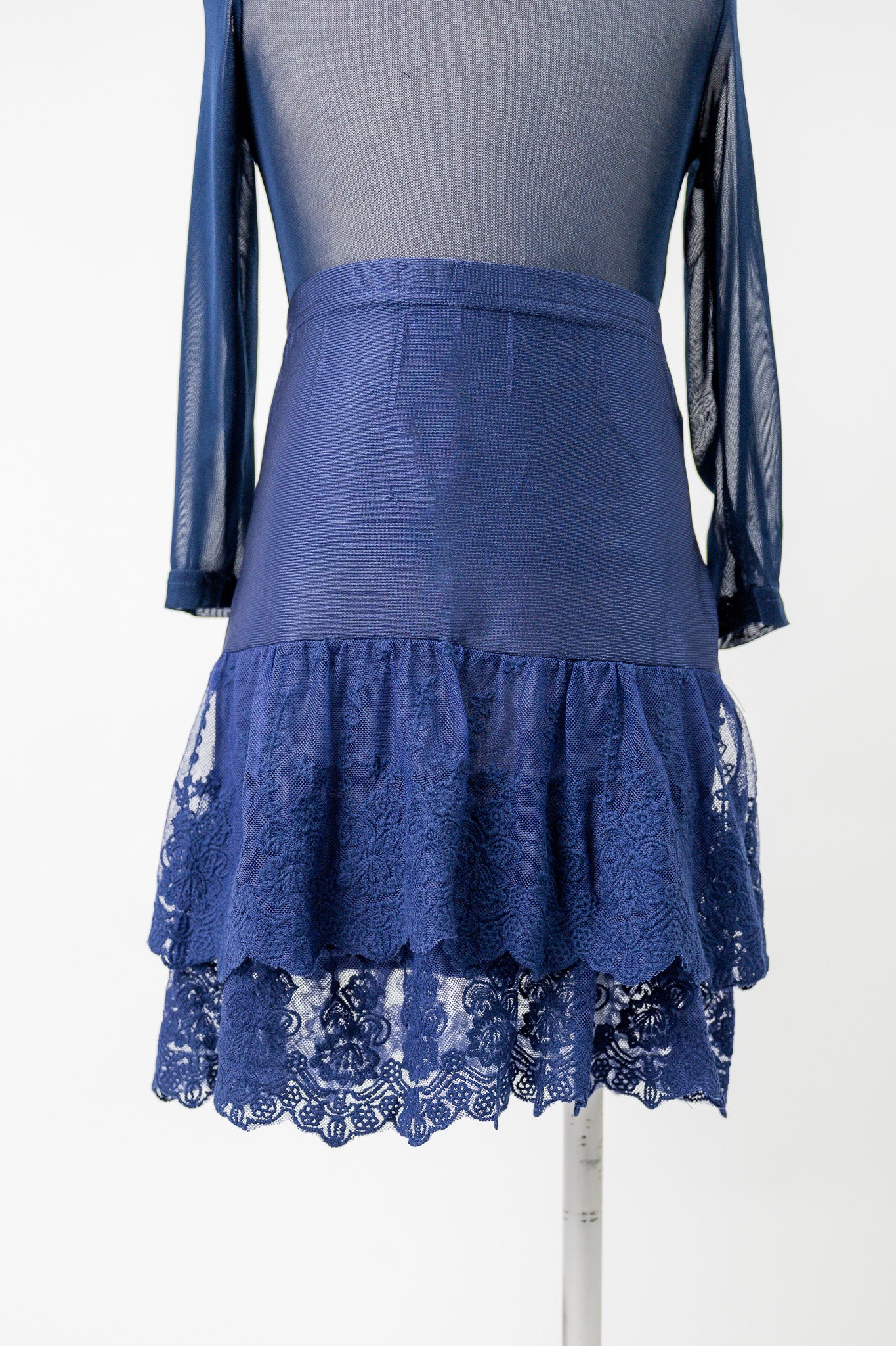 Nuggles® girls slip with lace hem for under dresses and skirts