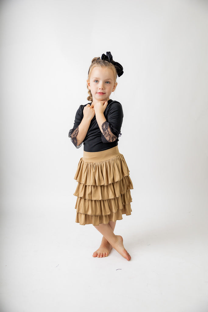 girls ruffled claire skirts back to school