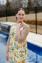 modest midi sport swim dress prints mommy and me 