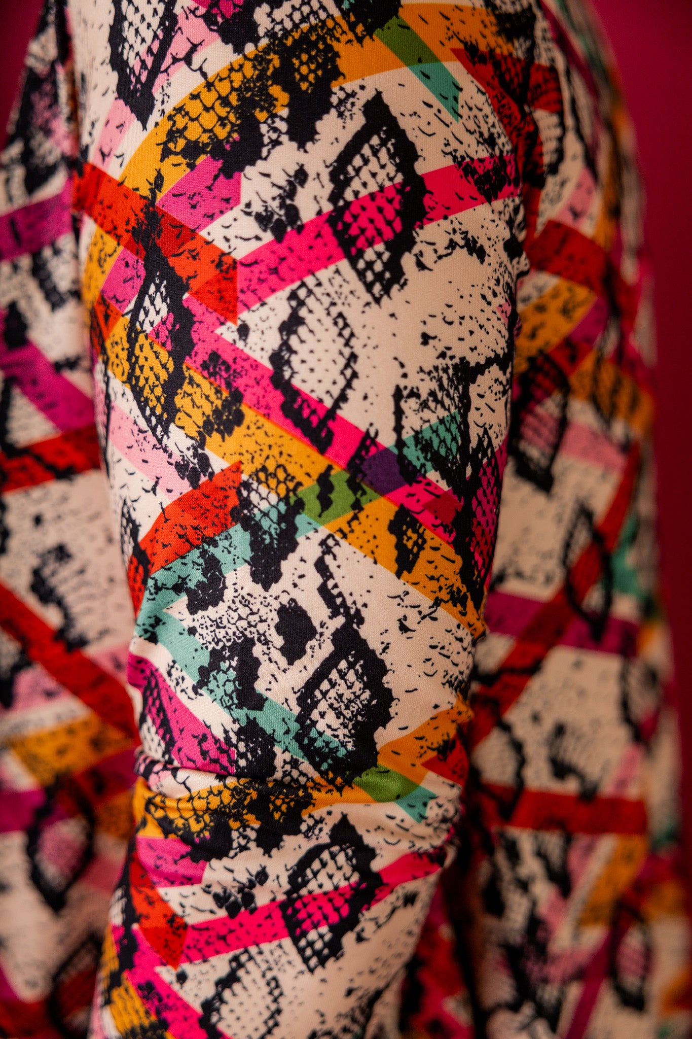  modest new norie top with pretty prints flowy