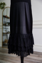 modest tank layering slip dress solid colors